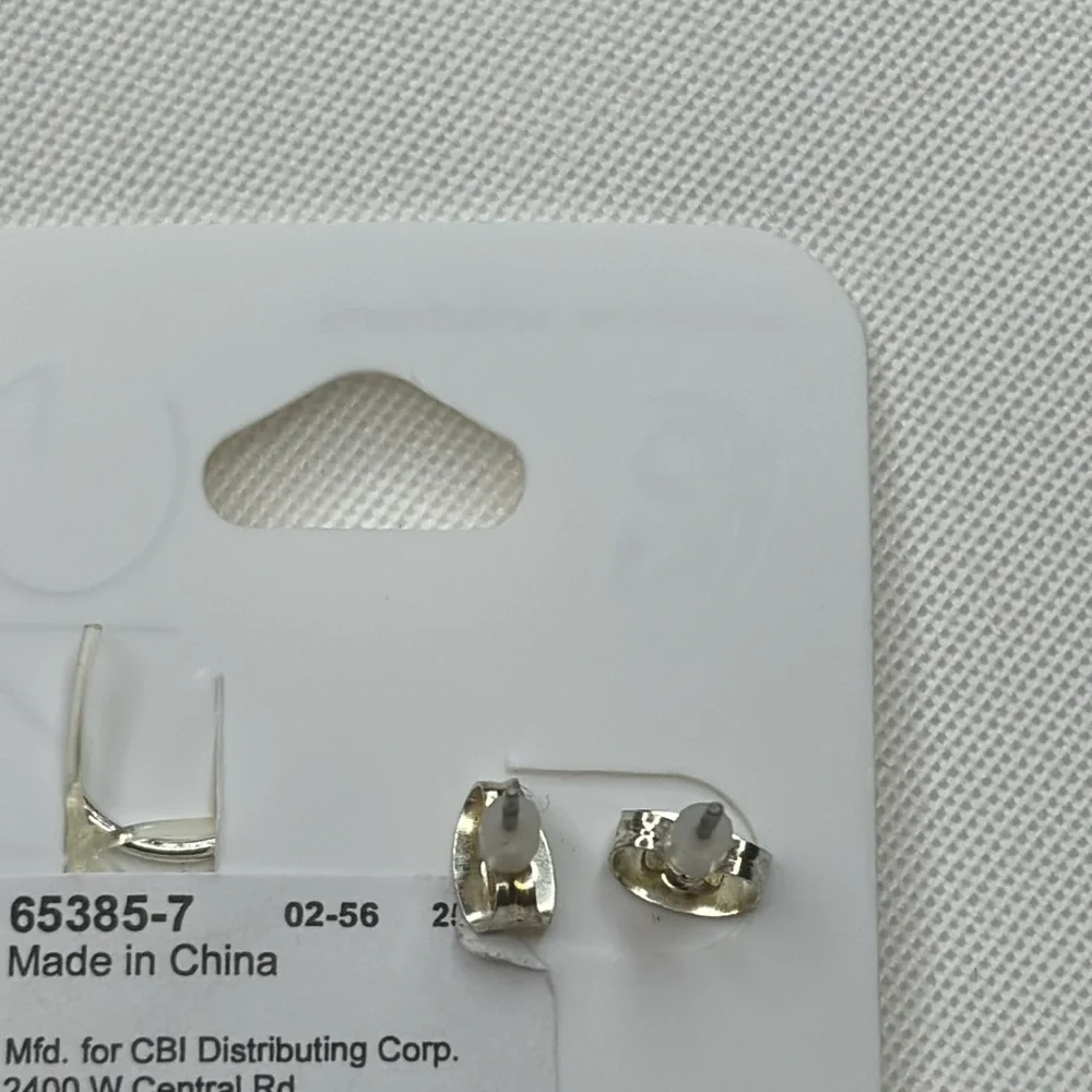 Icing heart earrings